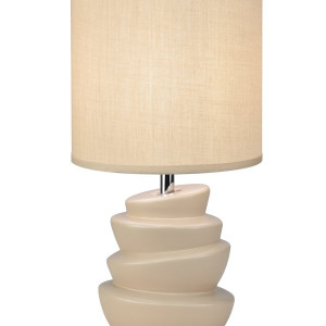 Лампа настільна VALESO AT23108 світло коричнева