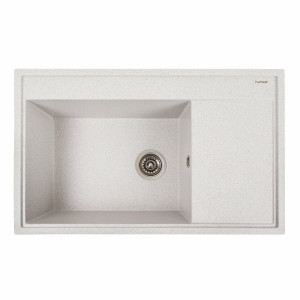 Гранітна мийка для кухні Platinum 7950 AZURIT матовий Топаз