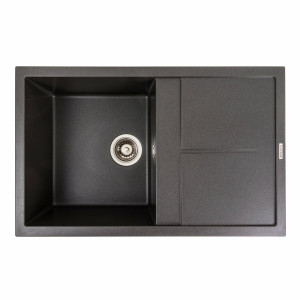 Гранітна мийка для кухні Platinum 7950 Selena матовий Моріон