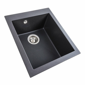 Гранітна мийка для кухні Platinum 4150 SOKIL матовий Моріон