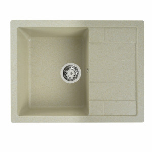 Гранітна мийка для кухні Platinum 6550 INTENSO матова Пісок
