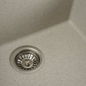 Гранітна мийка для кухні Platinum 5444 OASIS матова Топаз