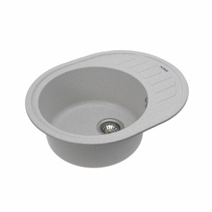 Гранітна мийка для кухні Platinum 6250 SOUL матова Топаз