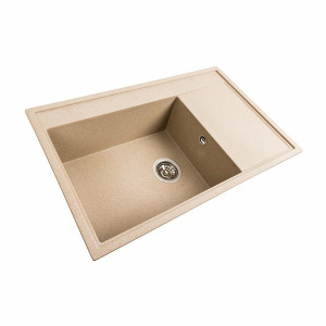 Гранітна мийка для кухні Platinum 7950 AZURIT матова Сафарі