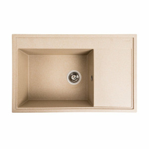 Гранітна мийка для кухні Platinum 7950 AZURIT матова Сафарі