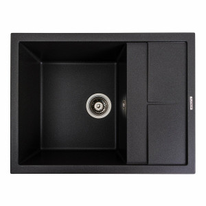 Гранітна мийка для кухні Platinum 6550 LOTOS матовий Моріон