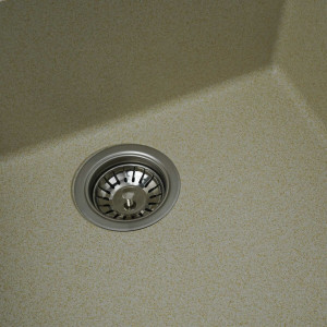 Гранітна мийка для кухні Platinum 5444 OASIS матова Пісок