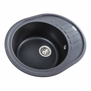 Гранітна мийка для кухні Platinum 6250 SOUL матовий Моріон