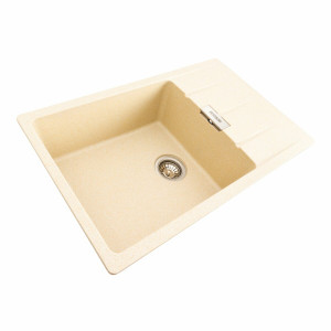 Гранітна мийка для кухні Platinum 7850 ROMA матова (пісок)