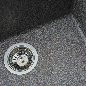 Гранітна мийка для кухні Platinum 5444 OASIS матова Мікс