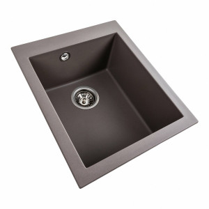 Гранітна мийка для кухні Platinum 4150 SOKIL матова Дюна