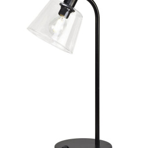 Настільна лампа декоративна VALESO LT91089E BK чорна