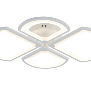 Люстра світлодіодна акрилова VALESO G 1142/2+2 WT 116W