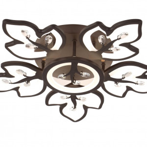 Люстра лед G 2782/5+1 Coffee 130W з пультом