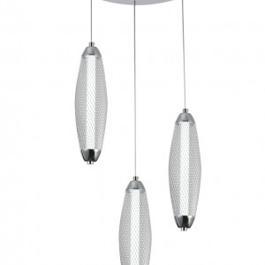 Люстрі підвісна акртилова VALESO G 2667/3P CR 24W