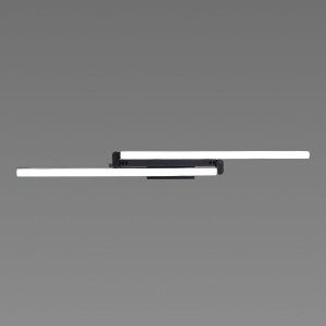 Люстра стельова світлодіодна VALESO LDD13316 BK чорна