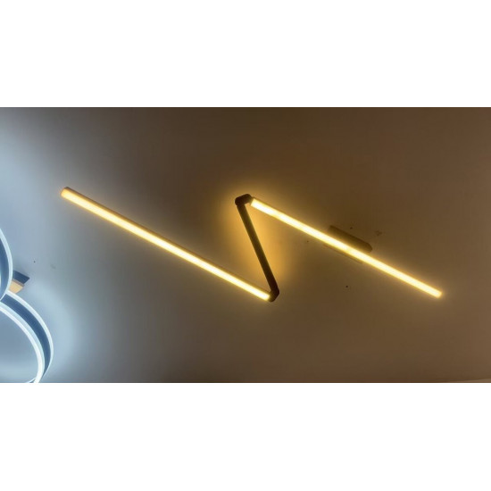 Люстра стельова світлодіодна VALESO LDD13316 BK чорна  фото № 5