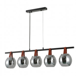 Люстра підвісна в стилі лофт G 321028/5 Matte Black