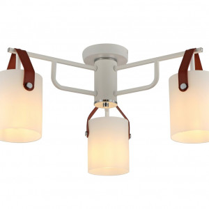 Люстра в стилі лофт G 321035/3 CR+Matt white