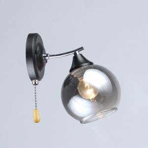 Бра настінне B K2288/1W BK+CH