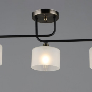 Люстра B A4417/3 чорний+бронза