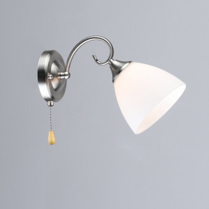 Бра настінне N6681/1W (Нікель)