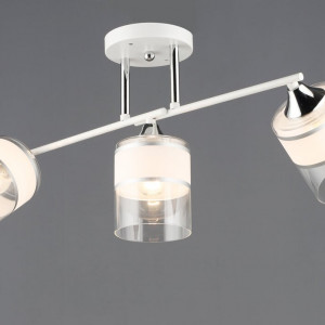 Люстра B A4435/3 білий+хром