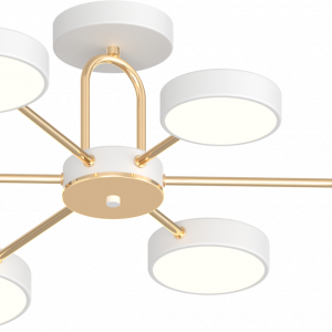 Люстра Valeso XI3321-6 білий+золото