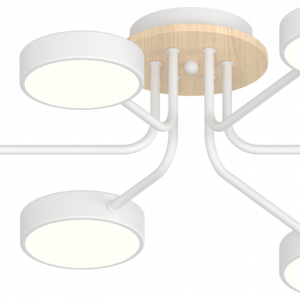 Люстра Valeso XI3333-6 білий+дерево