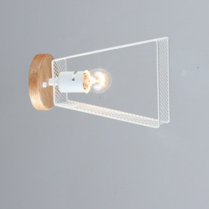 Бра Valeso B N6687/1W Білий + Дерево