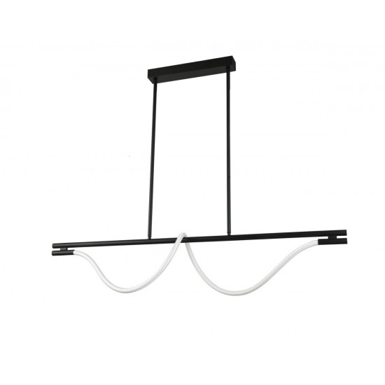 Підвісний світлодіодний світильник G 2914/1000 74W Чорний  фото № 7