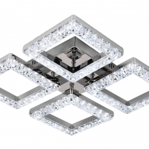 Світлодіодна люстра YZD818 Хром