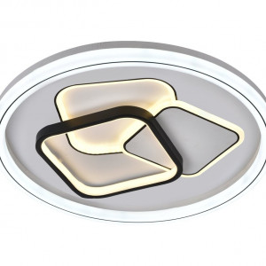 Стельова люстра 5010 (Білий+Чорний)