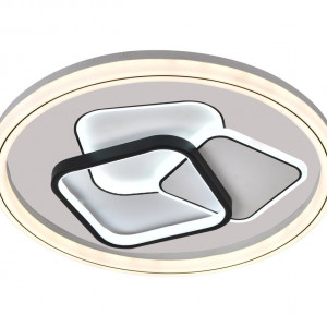 Стельова люстра 5010 (Білий+Чорний)