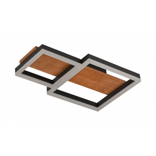 Світлодіодна люстра MTD136 Дерево  фото № 2