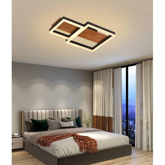 Світлодіодна люстра MTD136 Дерево  фото № 3