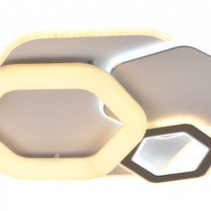 Стельова світлодіодна люстра WSD5213, Біла