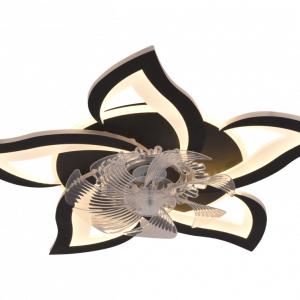 Стельовий світильник-вентилятор YZD5005-Fan (Чорний)