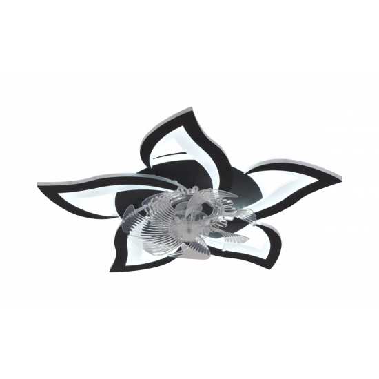 Стельовий світильник-вентилятор YZD5005-Fan (Чорний) Зображення №3 Стельовий світильник-вентилятор YZD5005-Fan (Чорний) фото № 3
