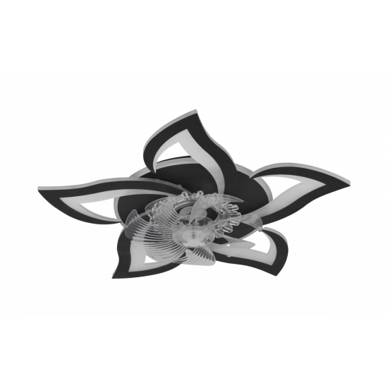 Стельовий світильник-вентилятор YZD5005-Fan (Чорний)  фото № 5