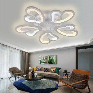 Стельова світлодіодна люстра 6053-5 (Білий)