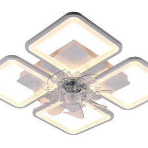Стельовий світильник-вентилятор YZD5007-Fan (Білий)