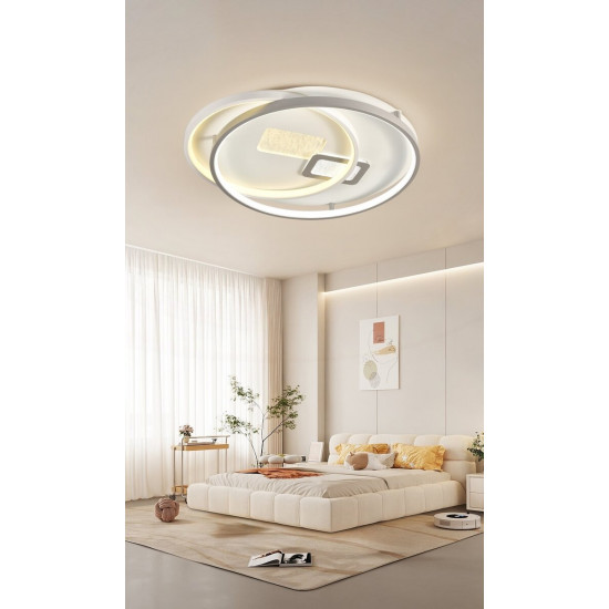 Світлодіодна пристельова люстра 2H-002, Білий  фото № 2