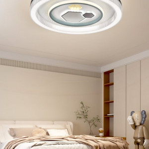 Світлодіодна пристельова люстра 2H-004, Білий+Чорний