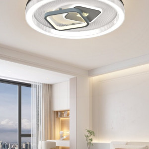 Світлодіодна пристельова люстра 2H-005, Білий+Чорний