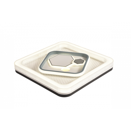 Світлодіодна пристельова люстра 2H-006, Білий+Чорний фото № 1