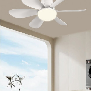 Світлодіодна люстра-вентилятор 2H-011, Білий