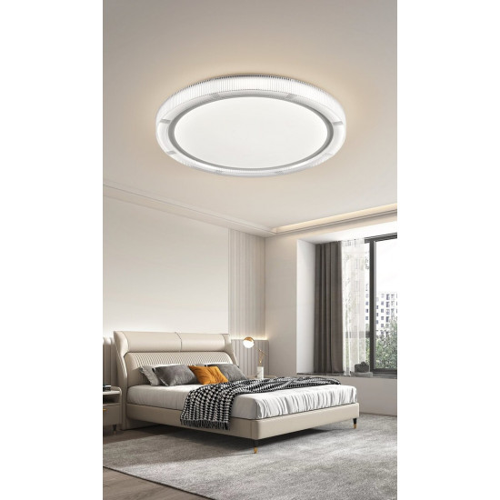 Світлодіодна пристельова люстра 2H-019, Білий  фото № 2