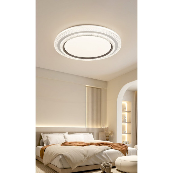 Світлодіодна пристельова люстра 2H-023, Білий  фото № 2