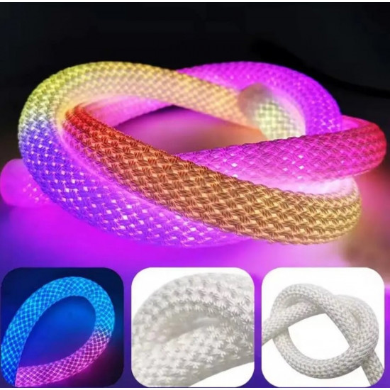 5v-RGB світлодіодна плетена стрічка (5м250LED)  фото № 5